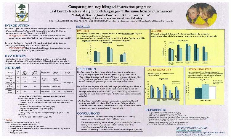 Comparing two-way bilingual instruction programs